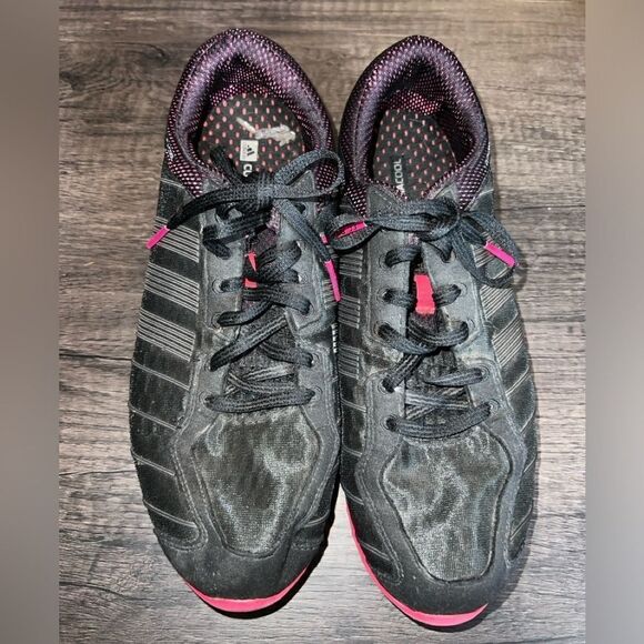 Adidas CC Ride Black and Pink Clima Cool Sneakers Size 8.5 - Picture 2 of 12
